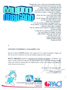 Afixcode Doa Licença GPACI Certificado