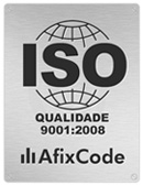 Afixcode Selo Qualidade ISO 9001 2008 - Conteudo