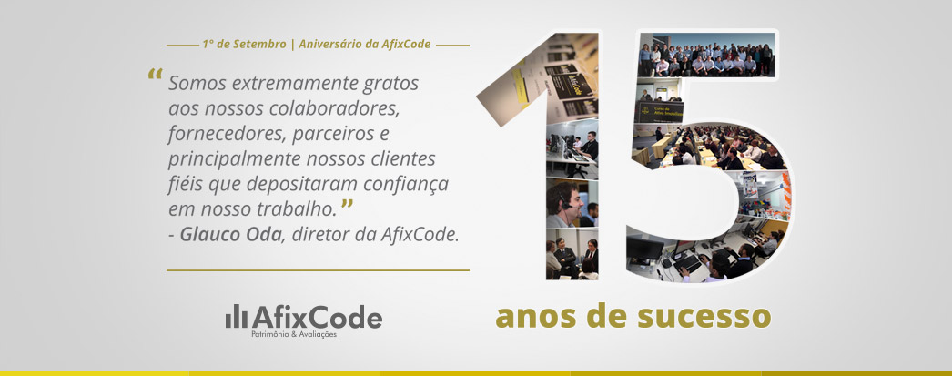 Aniversário 15 Anos da Afixcode - Conteúdo