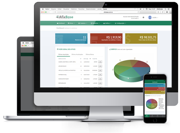 AfixBase - Sistema de Controle de Ativos