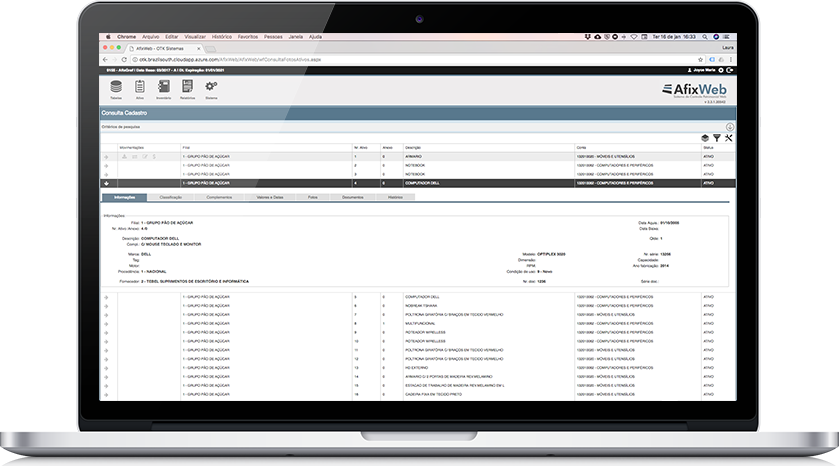 AfixPat - Sistema de Controle Patrimonial