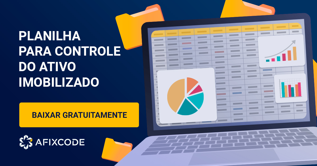 Planilha de controle de Ativo Imobilizado como usar Afixcode